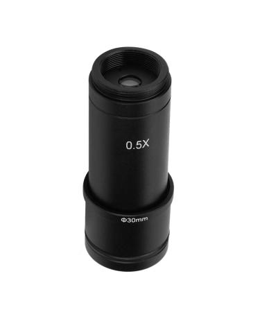 C-Mount Adapter, 0.5X C-Mount 30/30.5mm Adapter for Microscope CCD Camera Eyepiece Lens Electric Equipment Microscope Adapter