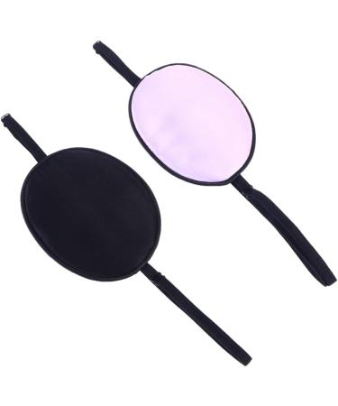 Healifty Silk Eye Flap for Adults - 2-Pack Elastic Lazy Eye Patches for Amblyopia & Strabismus - Buy Online on GoSupps.com