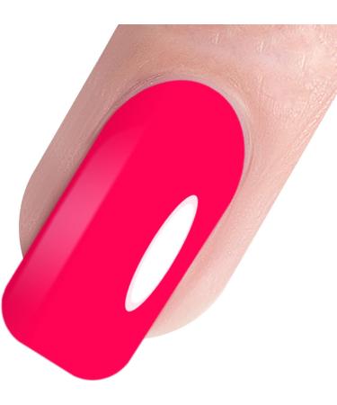 Vishine Nail Gel Polish 15ml Soak Off Nail Gel Polish Nail Art Manicure Salon DIY at Home Long-lasting - Hot Pink 0.5 OZ - Buy Online on GoSupps.com