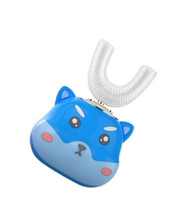 Mobestech 3 Sets Children's Electric Toothbrush Toothbrushes for Children Baby Toothbrush Electric Kids Car Cartoon Toothbrush U-Shape Electric Toothbrush Automatic Toothbrush Abs
