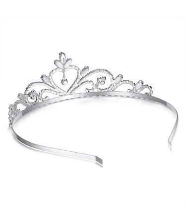 Princess Rhinestone Wedding Tiara - Silver | Lovelyshop - Buy Online on GoSupps.com