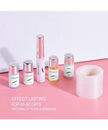 Brow Lamination Kit 2 in 1 Eyelash and Brow Lamination Kit Eye Brow Lift Kit Perm Kit for Instant Eyebrow Lift Instant Eye Brow Lift Kit for Fuller Thicker Brows - Buy Online on GoSupps.com