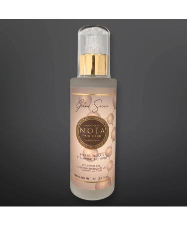 Hair Serum Silk Protein Hyaluronic Acid & Honey - Glow Range - NO A HAIR - 100ml - Buy Online on GoSupps.com