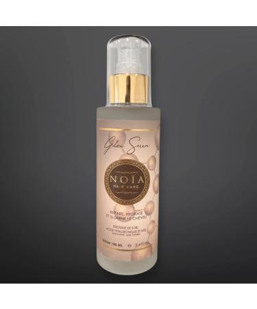 Hair Serum Silk Protein, Hyaluronic Acid & Honey - Glow Range - NOÏA HAIR - 100ml