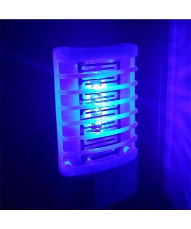 Indoor Bug Zapper Plug-in Mosquito Killer Trap - 2 Pack Electric Fly & Gnat Trap for Home - Mini Insect Killer Light for Flying Pests - A-blue - Buy Online on GoSupps.com