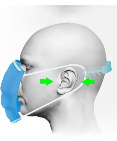 Magiclulu 10-Pack Elastic Mask Strap Buckles | Ear Handle Clips & Accessories for Comfortable Face Masks - Buy Online on GoSupps.com