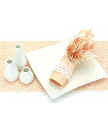 50 APARTina Fabric-Like Airlaid Napkins - Bleached Apricot 40x40 cm | Premium Quality for Elegant Dining | International Shipping - Buy Online on GoSupps.com