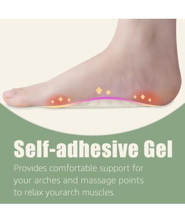 Skyfoot Arch Support Shoe Inserts for Flat Feet & High Arches | Gel Pads for Plantar Fasciitis & Pain Relief - Shop Now - Buy Online on GoSupps.com