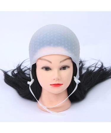 Bonnet De Coloration en Silicone R utilisable avec Aiguille Accessoire Professionnel pour Coloration des - Buy Online on GoSupps.com