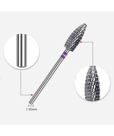 TSBB Nail Drill Carbide Cuticle Remover Bits - Premium 1 Piece for Manicure & Pedicure Care - Buy Online on GoSupps.com