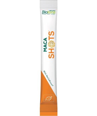 Biotona Maca Shots 2.2g - Organic Energy Boost - 20 Pack | International Shipping Available - Buy Online on GoSupps.com