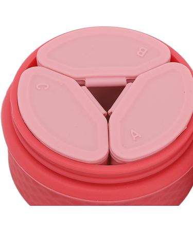 Travel Silicone Makeup Containers Set Portable Cosmetic Container with 3 Dispensers Reusable Refillable Cosmetic Jars for Outdoor Travel - Buy Online on GoSupps.com