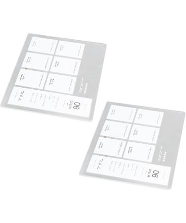 6 Color Acrylic Nail Art Display Board Perfect Presentation with Gems Beads and Rhinestones Broad Application for Salons and Home Use - Buy Online on GoSupps.com