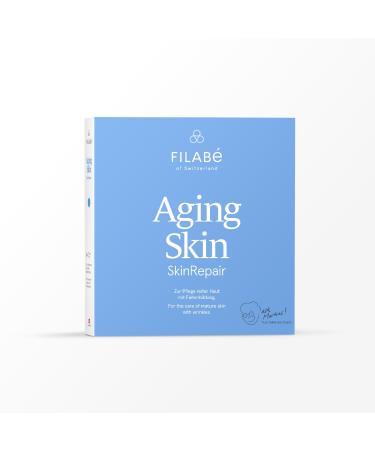 Filab of Switzerland Aging Skin facial care for slowing down skin aging and reducing wrinkles pack of 28 applications vegan 100 natural ingredients Swiss made