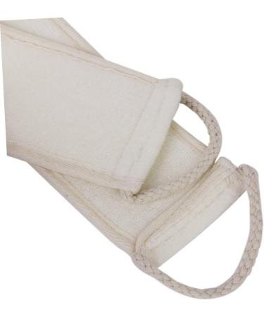 Zerodeko 2pcs Exfoliating Back Strap Scrubber | Ultimate Shower Exfoliation & Loofah Bath Cleaning Tool - Buy Online on GoSupps.com