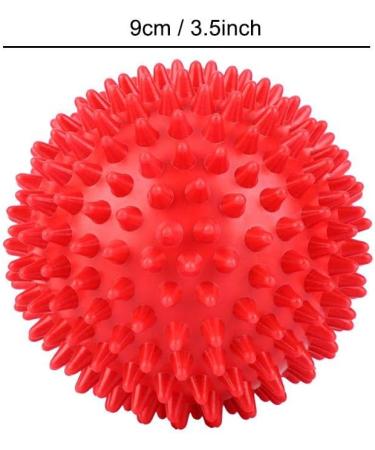 Akozon 9cm Spiky Massage Ball - Durable Fitness Roller for Hand Control & Rehabilitation - Relaxing Tool for Body Relief - Buy Online on GoSupps.com