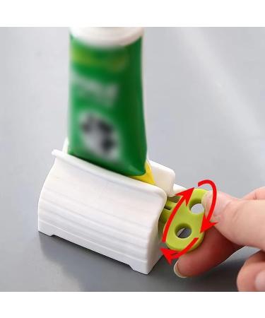 Tube Toothpaste Squeezer Toothpaste Squeezer Manual Toothpaste Squeezer Rolling Tube Toothpaste Squeezer Vertical Toothpaste Squeezer Stand Rotate Toothpaste Dispenser Toothpaste Seat Holder Blue/Gre Blue(2pcs)+green(2pcs)+red(2pcs) - Buy Online on GoSupps.com
