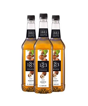 1883 MAISON ROUTIN Maison Routin 1883 Hazelnut Syrup in PET 1.0 l