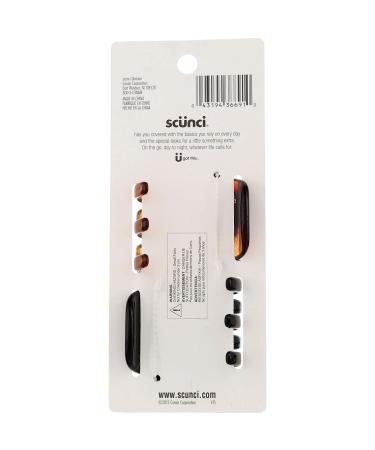 Scunci No Slip Chunky Jaw Clip 2 ea - Pack of 3 (6 Count) - Non-Slip Hair Accessory Set - Buy Online on GoSupps.com