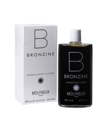 MOLYNEUX Bronzine, Fluid Body Makeup, Tinted Body Milk, Self-Tanning, Made in France, 200 ml