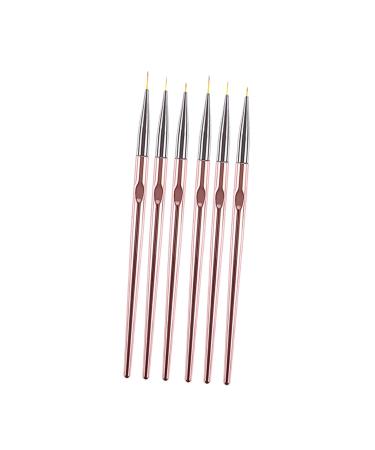FRCOLOR Nail Styling Dot Pen Pen Design Nylon Brush Pen art pen Dotting Painting Drawing Pen Styling Dot Pen Manicure Colored Drawing Tool Painting Striping gel Art