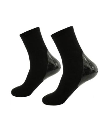 Solelution socks with silicone heel protection - optimal cushioning - maximum relief for the heel or Achilles tendon! 2 pieces (1 pack)