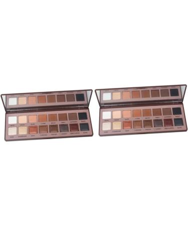 FRCOLOR 2pcs 16 Earth Eyeshadow 16 Colors Eyeshadow Palette Eye Shadow Chocolate Blush 1 count (Pack of 1) Chocolatex2pcs - Buy Online on GoSupps.com