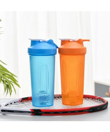 Shaker Cup Sports Portable Pratique Remuer Tasse 600Ml Plastique Shakers Bouteille Adultes Facile Installer Bleu - Buy Online on GoSupps.com