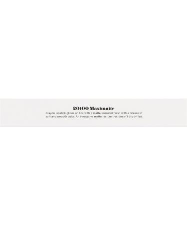 Lord & Berry MAXIMATTE Crayon Matte Lipstick - Intense Color, Soft & Creamy, Long Lasting with Vitamin E. Vegan & Cruelty Free Makeup - Buy Online on GoSupps.com