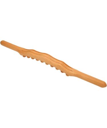 Holz-Gua Sha Scraping Stick - Wooden Massage Roller for Body Neck Back & More | International Shipping - Buy Online on GoSupps.com