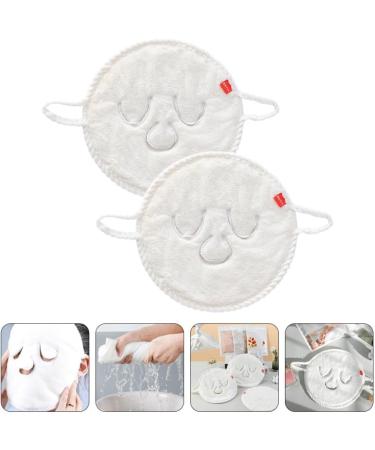 FRCOLOR Double Layer Facial Steam Towel Mask Hot Cold Compress Face Care Towel For Women For Hydration - Buy Online on GoSupps.com