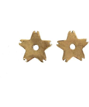 Black Spur Rowels - 1 1/8 inch Cloverleaf Design | AJ Tack Wholesale - Buy Online on GoSupps.com