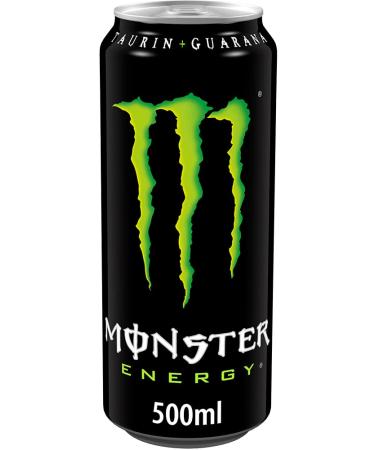 Monster Energy Drink - Caffeinated Power in Disposable Cans (12 x 500ml) - International Shipping Available - Buy Online on GoSupps.com