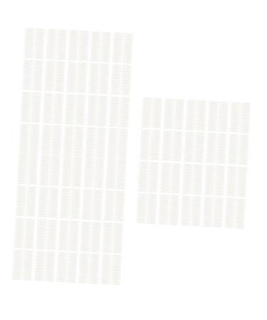 FOMIYES 60 Sheets Double Eyelid Sticker Clothes Tape Double Sided Eye Lift Tape Natural Eyelid Patches Tool