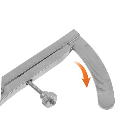 FRCOLOR Orbital Measuring Device Tools Stainless Steel Eye Gauge Stainless Steel Double Eye Gauge Eyelid Surgery Ruler Double Eyelid Measuring Eye Metal Gauge Positioning Ruler Cosmetic - Buy Online on GoSupps.com