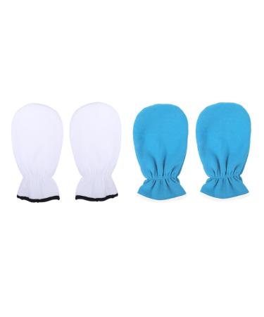 Healvian 2 Paires De Mitaines Paraffine Lavables Et R utilisables Pour Soin Spa Des Mains Confortables Et Durables Lot Portable Pour Usage Personnel Et Professionnel
