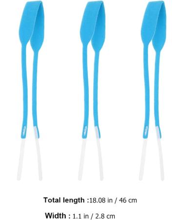 Healifty 6-Piece Sky Blue Neck Foam Support Adjustable Breathable Trachea & Ligament Belts for Optimal Comfort - Buy Online on GoSupps.com