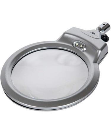 Magnifying Glass Desktop Reading and Maintenance Magnifying Glass Hose Metal Base with LED Lights Made in China - Buy Online on GoSupps.com