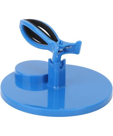 Nail Polish Bottle Holder Reclining Nail Polish Holder Smart Grip Tiltable Wide Base with Pinch Feet (Blue) - Buy Online on GoSupps.com