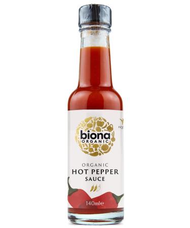 Biona Organic Hot Pepper Sauce 140ml