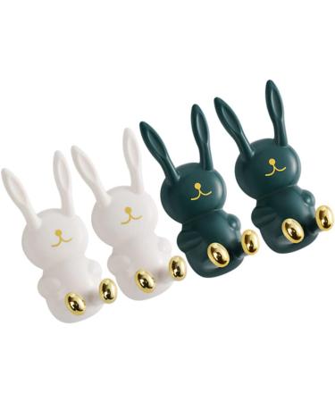 Alipis 16 StK Sticky Hooks - Versatile Bathroom Shaver Holder & Toothbrush Hooks Wall Connector Cable Organizers - White - Buy Online on GoSupps.com