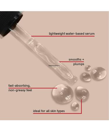  Face Facts Face Facts Collagen & Q10 Face Serum | Ubiquinone (Q10) + Collagen + Betaine | Softens + Smooths | Temporarily reduces the appearance of wrinkles | 30ml - Buy Online on GoSupps.com