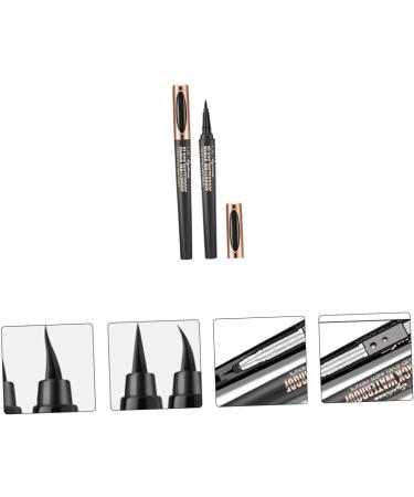 Healeved 6 Pcs Makeup Eyeliner Waterproof Eyeliner Smudge Proof Eyeliner Gel Liner Eyeliner Abs Shell 1 count (Pack of 1) As Shownx3pcs - Buy Online on GoSupps.com
