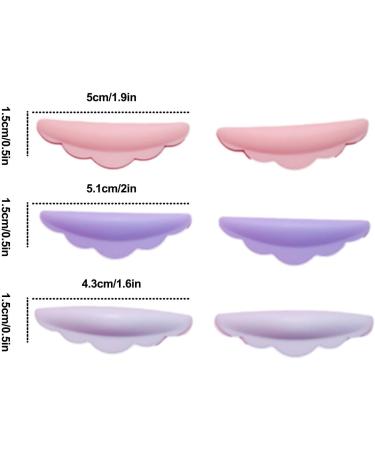 Eyelash Pads | Silicone Curler Pad Eyelash Shield Eyelash Lifting Tools Eyelash Separator Tool Curls Eyelash Lifting Makeup Beauty Tool - Buy Online on GoSupps.com