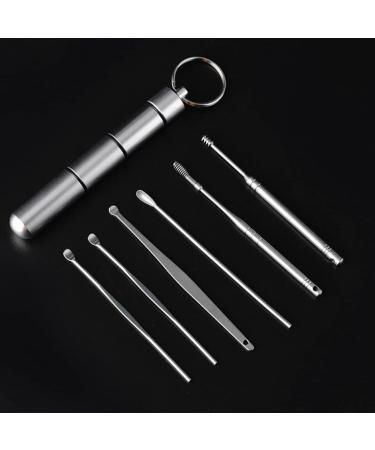 Ear Buds Ear Pickers Cleaner Set - 18pcs Stainless Steel Wax Remover Tool for Ear Care - ANC Earbuds & Plugs - Buy Online on GoSupps.com