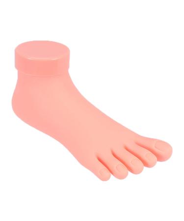 Lurrose 2 PCS Plastic Foot Model Tools for Nail Art Practice - Soft Prosthetic Manicure Training Tool (Right) - Buy Online on GoSupps.com