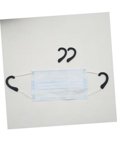 Housoutil 20 Pair Mask Ears Hooks - Silicone Ear Protection Mask Hanging Accessories (3 Colors) - International Shipping Available - Buy Online on GoSupps.com