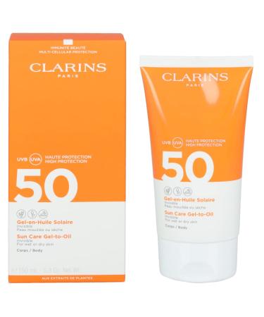 Clarins GEL-EN-HUILE SOLAIRE SPF50+ - NEW 2020