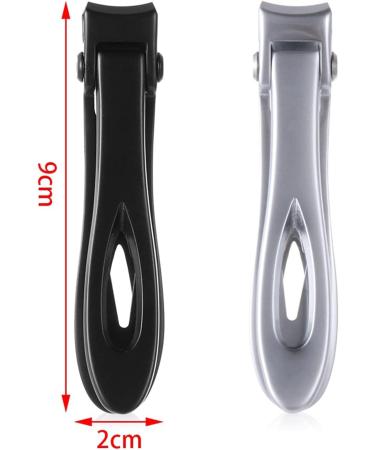 Nail Clipper Rotary Nail Scissors Long Handle Stainless Steel Trimmer Cuticle Nail Scissors Manicure Pedicure Tool (Color : Black) - Buy Online on GoSupps.com