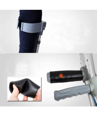 ATHUAHLR Forearm Crutches Adjustable Underarm Crutches Aluminum Forearm Crutches for Adults and Teenagers Adjustable Lightweight Handles Comfortable Grips 2 Pieces Practical Lightweight Arm Crutch - Buy Online on GoSupps.com